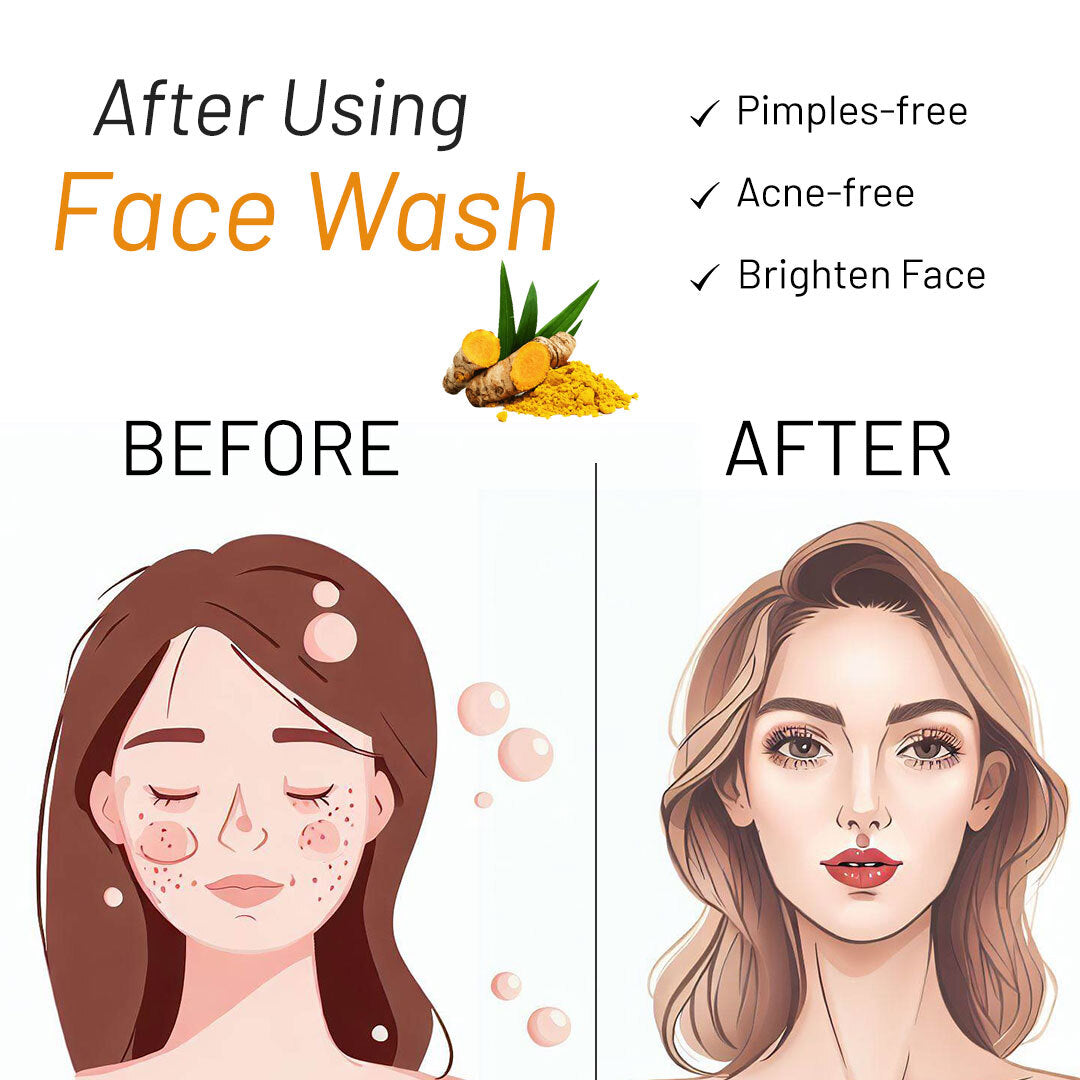 Ubtan Face Wash With Wild Turmeric & Saffron